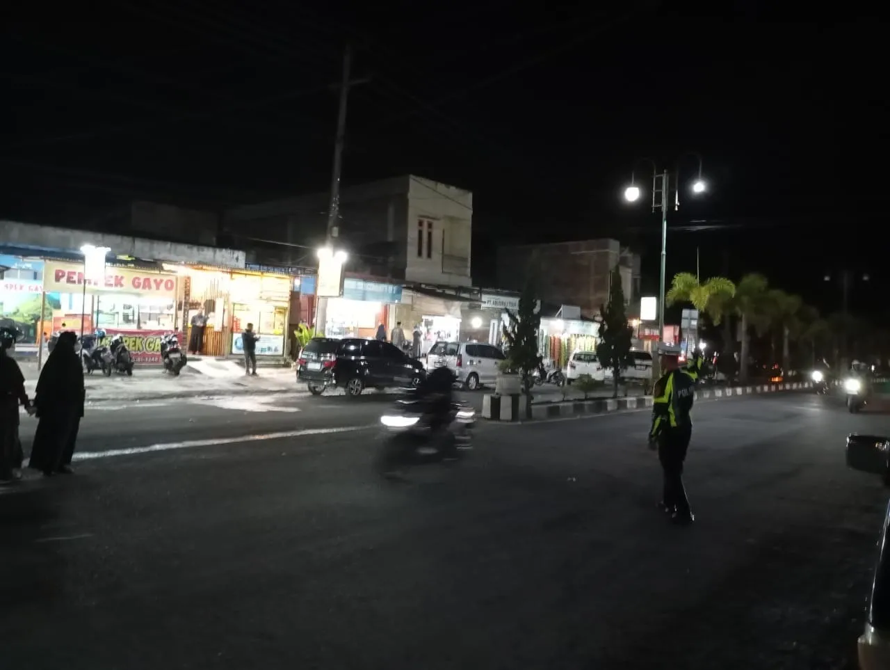 Patroli Malam Satlantas Polres Aceh Tengah, Wujudkan Jalan Raya Tertib dan Nyaman