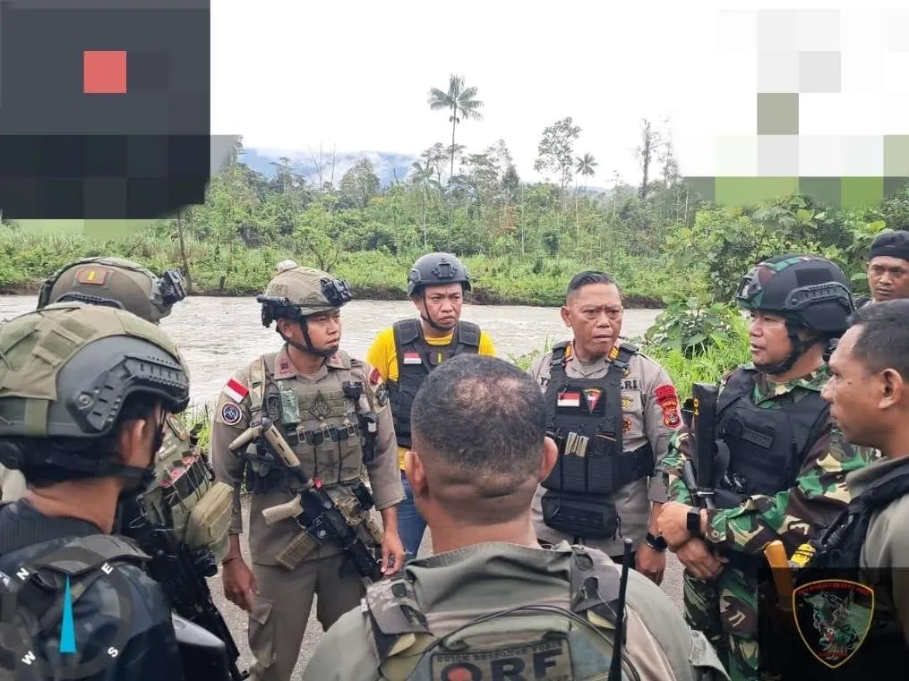 Satgas Ops Damai cartenz dan Aparat TNI-Polri Berhasil Mengevakuasi Korban Selamat dari Aksi KKB di Yahukimo