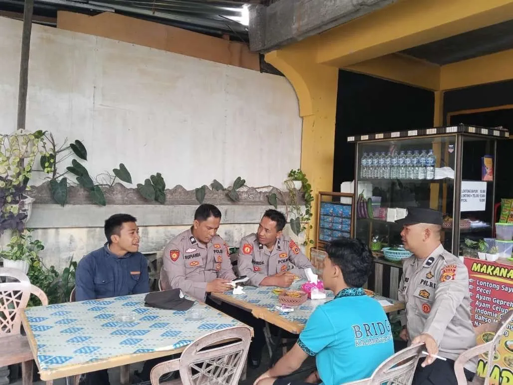 Ngopi Pagi Bersama, Polsek Kota Takengon Dengar Aspirasi Warga soal Kamtibmas