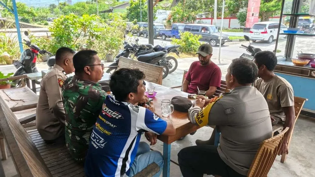 Ngopi Pagi, TNI–Polri dan Warga Silih Nara Perkuat Sinergi Jaga Kamtibmas