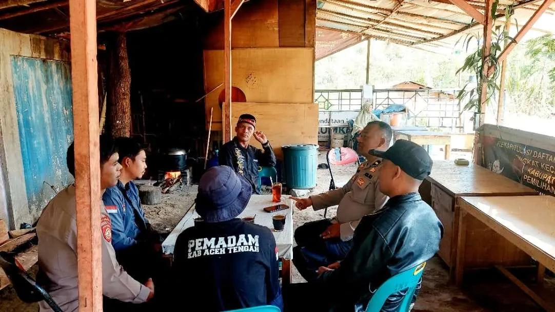 Kupi Soboh Kamtibmas, Cara Polsubsektor Rusip Antara Dengar Curhat Warga
