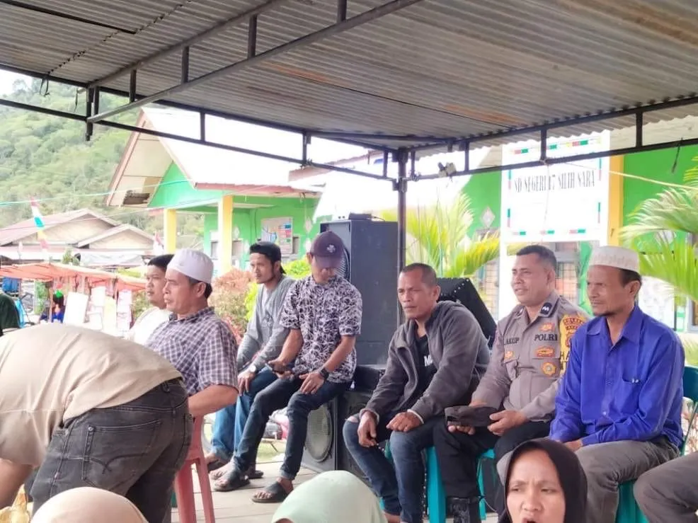 Polsek Silih Nara Turut Serta Meriahkan HUT ke-80 RI Bersama Masyarakat Kampung Genting Gerbang