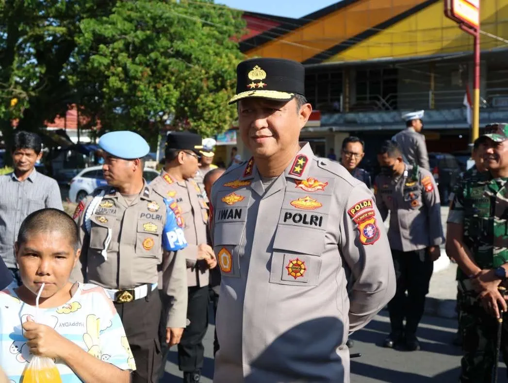 Pastikan Kamtibmas Kondusif Pasca Demo, Kapolda Kalteng Patroli Bersama Forkopimda