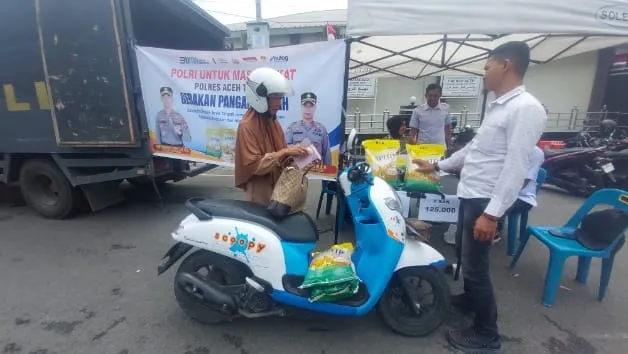Lagi, Pangan Murah Polres Aceh Tengah Untuk Masyarakat – 4 Ton Beras SPHP Ludes Diserbu