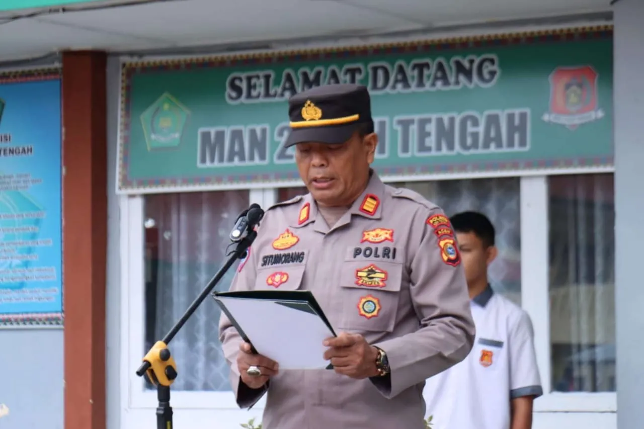 Saweu Sikula di MAN 2 Takengon, Kasat Binmas Edukasi Bahaya Narkoba, Pergaulan Bebas, dan Medsos
