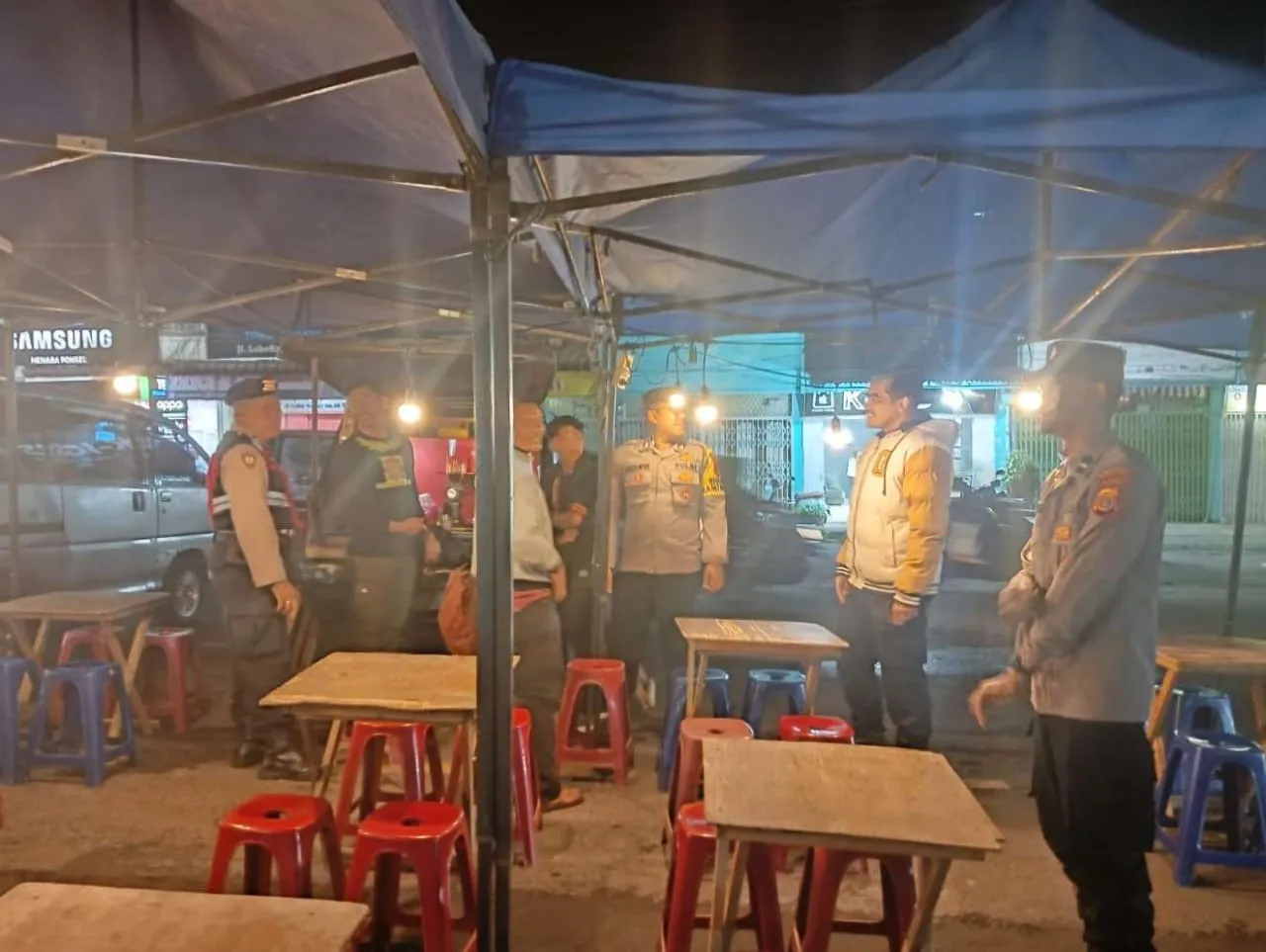 Polsek Lut Tawar Gencarkan Patroli Malam, Ajak Masyarakat Jaga Kamtibmas
