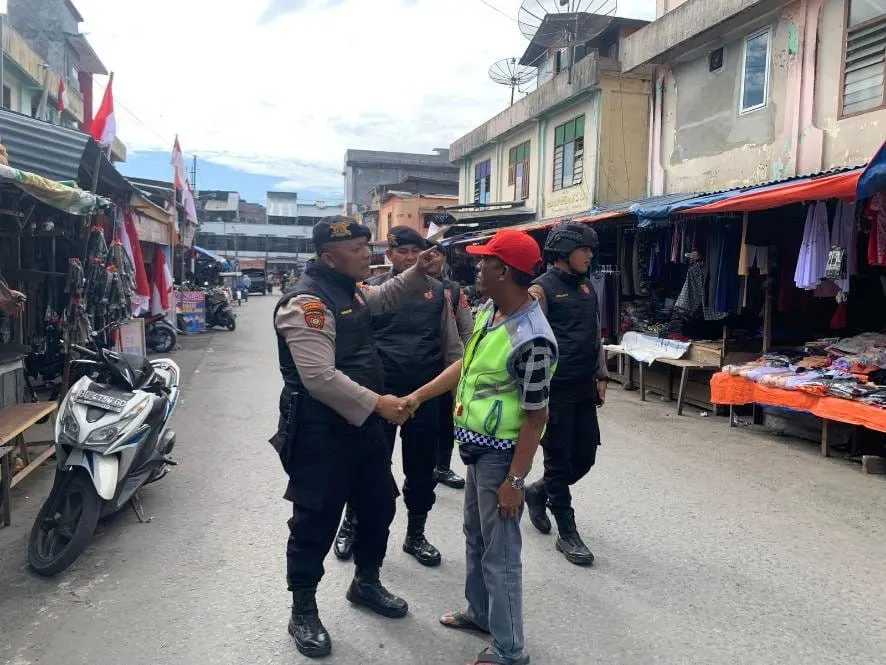 Cegah Premanisme dan Gangguan Kamtibmas, Sat Samapta Polres Aceh Tengah Gelar Patroli Kota Presisi